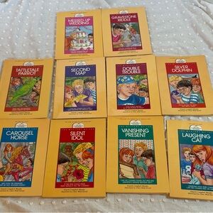 Lot Of 10 The Ten Commandments Mystery Book Set 80’s